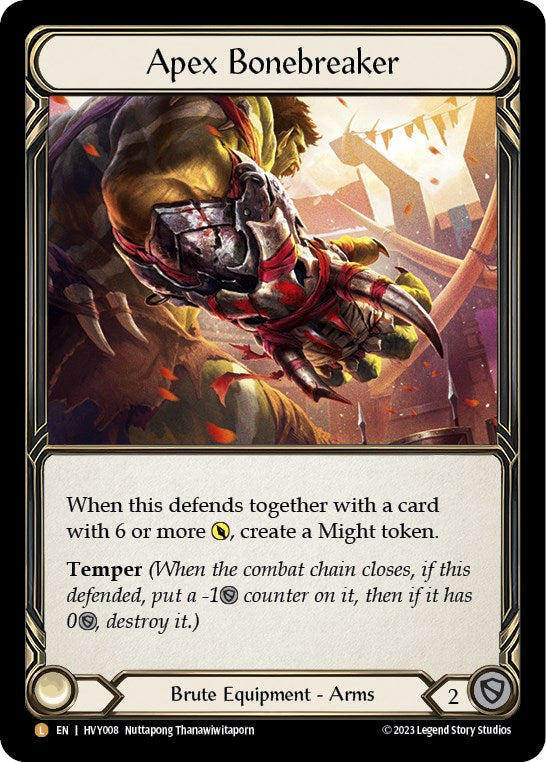 Apex Bonebreaker [HVY008] (Heavy Hitters)  Rainbow Foil For Cheap