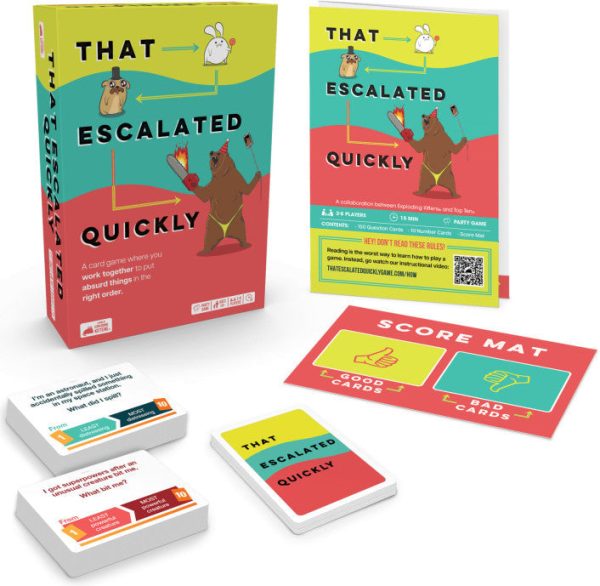 That Escalated Quickly by Exploding Kittens Online Sale