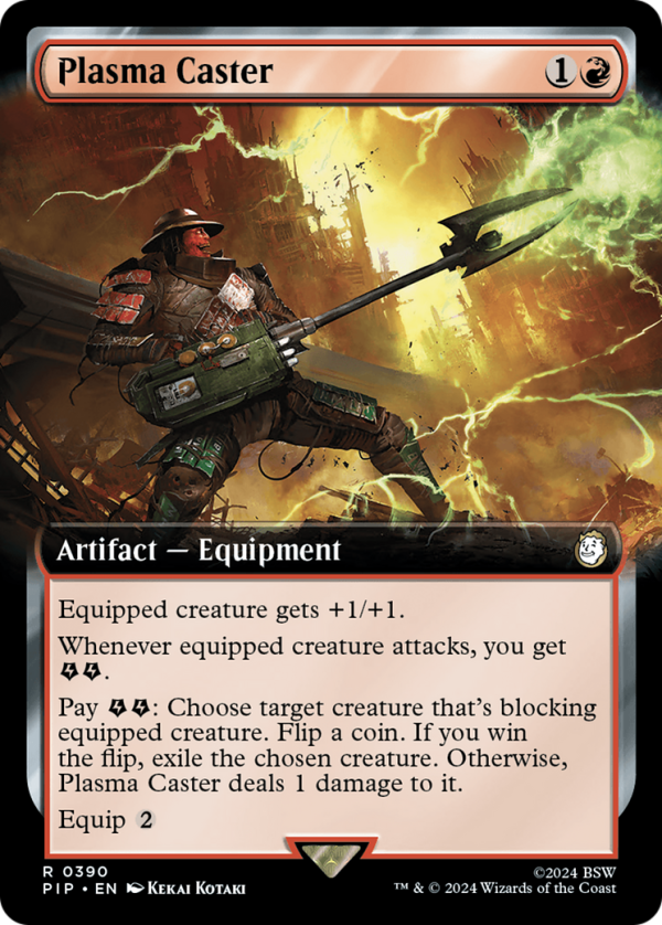 Plasma Caster (Extended Art) [Fallout] on Sale