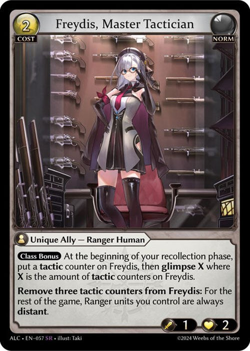 Freydis, Master Tactician (57) [Alchemical Revolution] on Sale