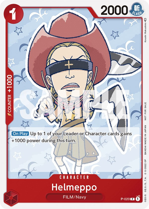 Helmeppo (One Piece Film Red) [One Piece Promotion Cards] Online Sale