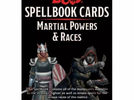 D&D Spellbook Cards - Martial Powers & Races Hot on Sale