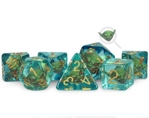 Pathfinder Inclusion Dice Set - Goblin Mutagen Fashion