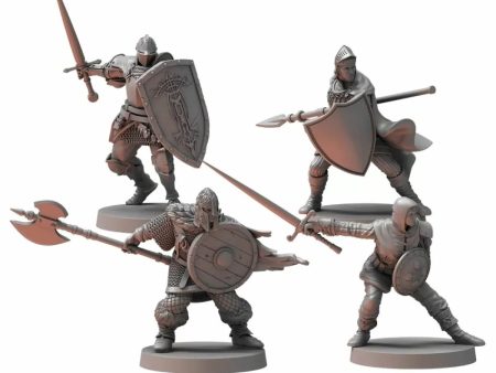 Dark Souls RPG Miniatures - Unkindled Heroes Pack 1 Online Hot Sale