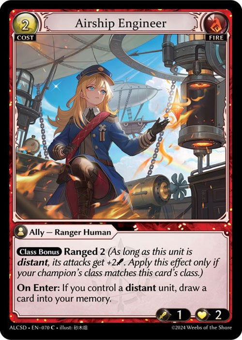 Airship Engineer (70) [Alchemical Revolution: Starter Decks] For Cheap