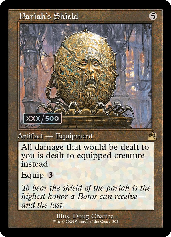 Pariah s Shield (Retro) (Serialized) [Ravnica Remastered] For Discount